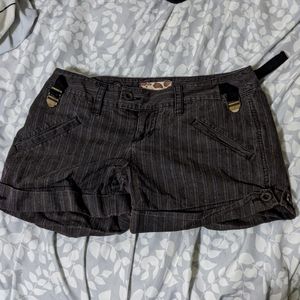 Free People size 2 shorts brown and blue